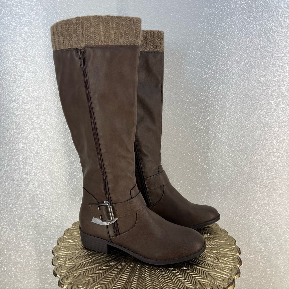 Me Too Carmella Riding Boots – Brown, Size 6M 👢‎